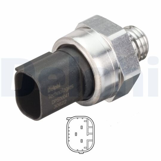 DPS00041-12B1 - Sensor, exhaust pressure 