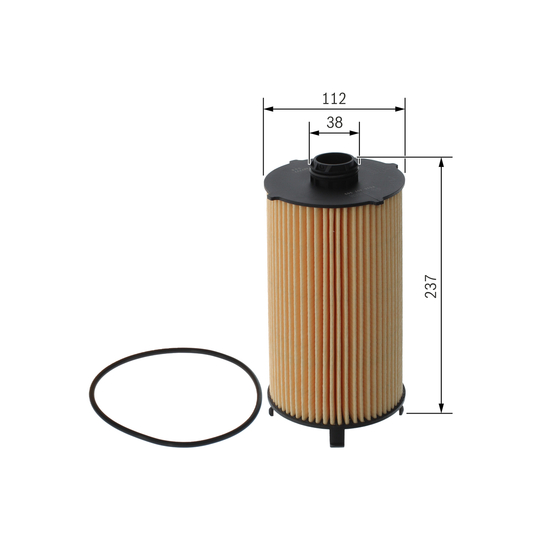 F 026 407 303 - Oil filter 