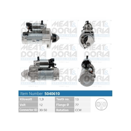 5040610 - Startmotor 