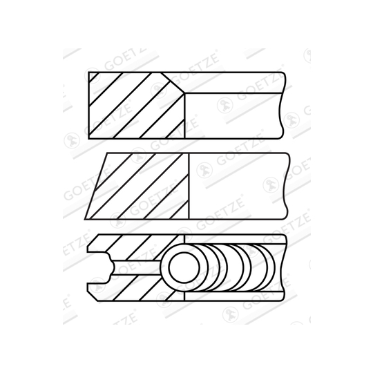 08-452907-00 - Piston Ring Kit 