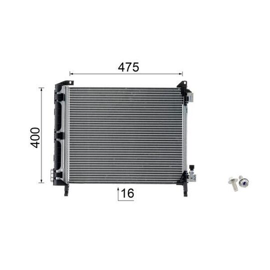 AC 112 000P - Kondensaator,kliimaseade 