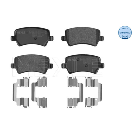 025 244 9618 - Brake Pad Set, disc brake 