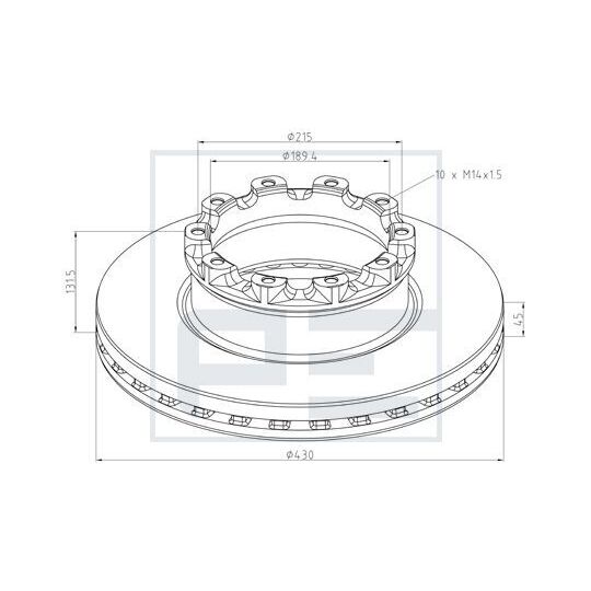 066.803-00A - Brake Disc 