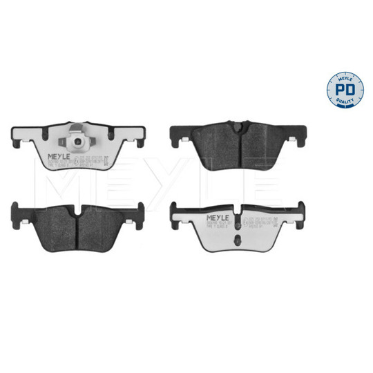 025 253 0717/PD - Brake Pad Set, disc brake 