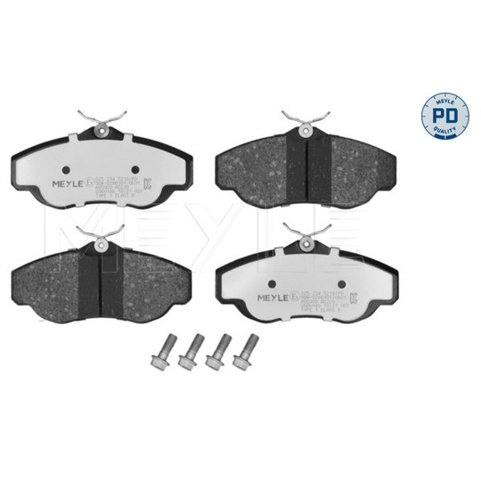 025 234 5219/PD - Bromsbeläggssats, skivbroms 