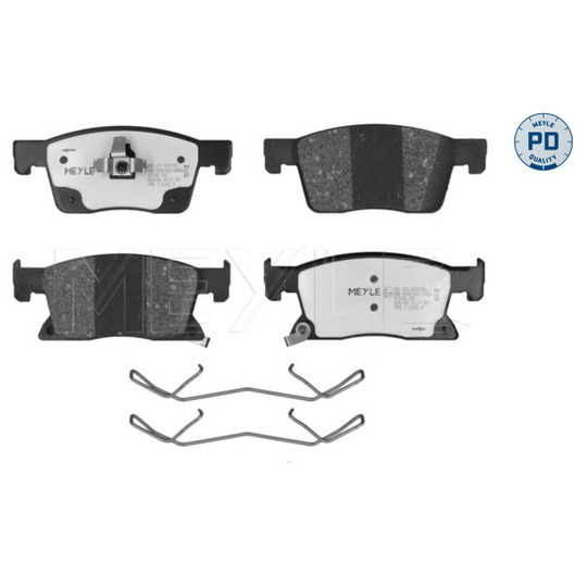 025 223 4519/PD - Brake Pad Set, disc brake 