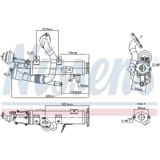 989448 - Radiaator,heitgaaside tagasijooks 