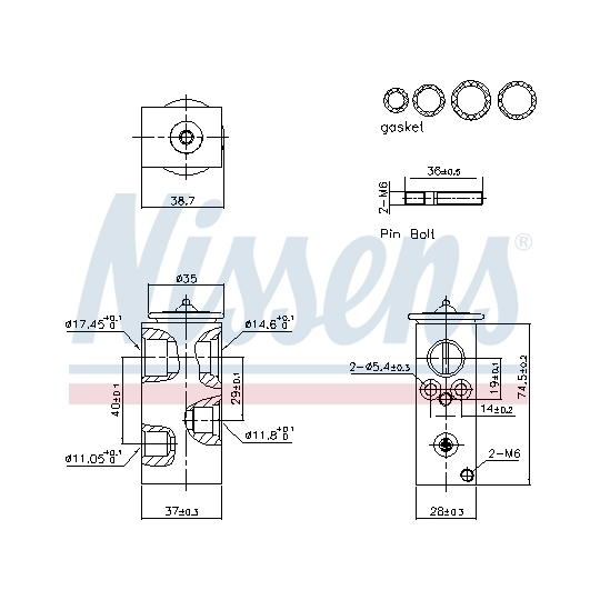 999456 - Expansion Valve, air conditioning 