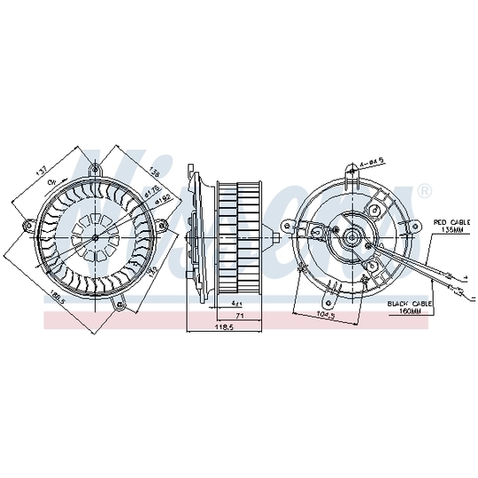 87041 - Interior Blower 