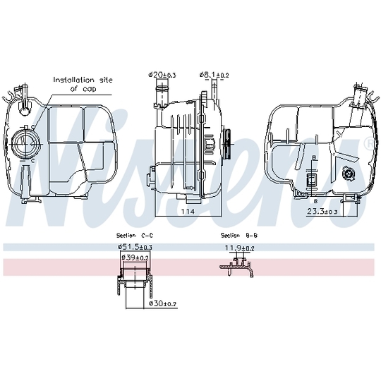 996224 - Expansion Tank, coolant 