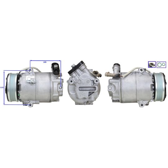 51-0418 - Compressor, air conditioning 