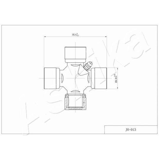 66-00-013 - Joint, propshaft 