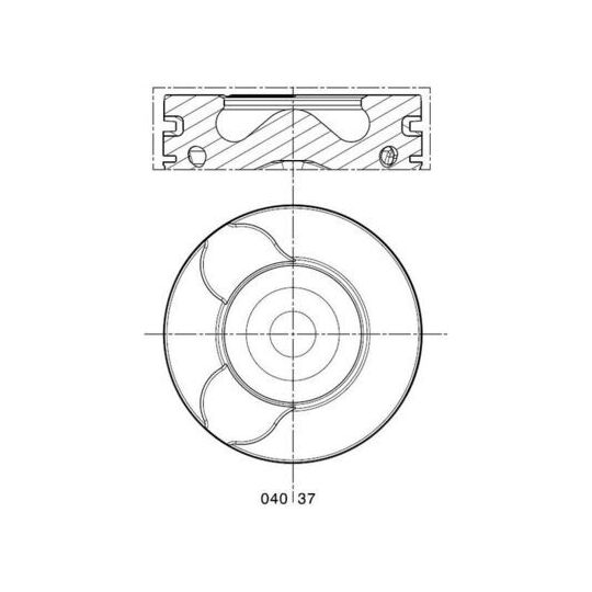 040 37 02 - Piston 