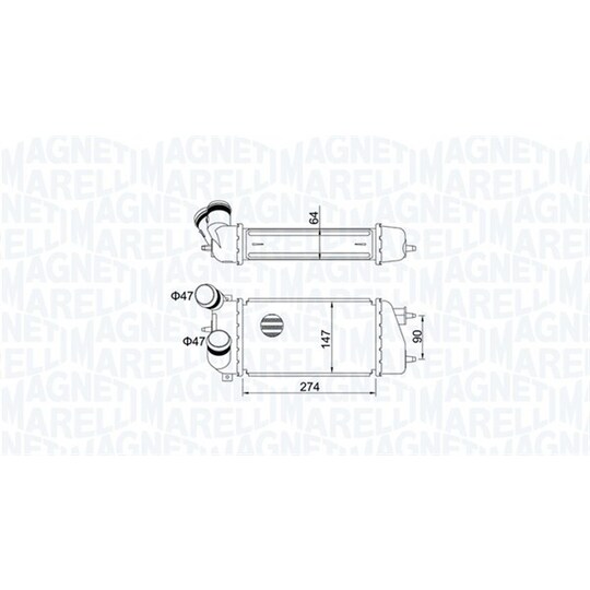 351319205240 - Intercooler, charger 
