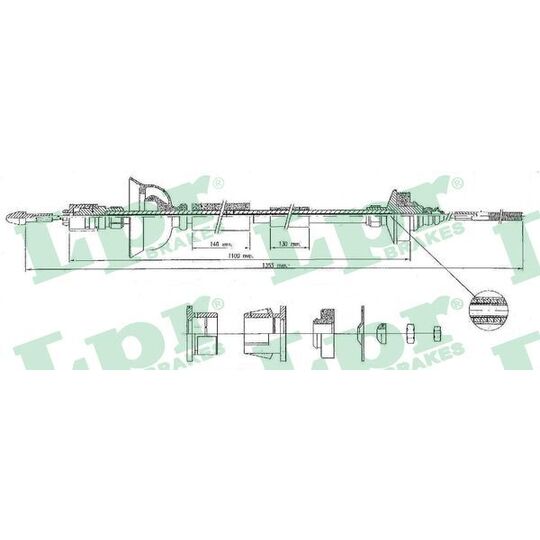 C0171C - Clutch Cable 