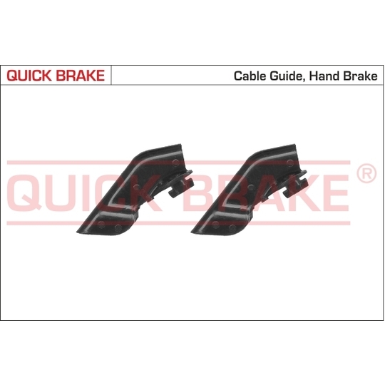 10521K - Cable Pull Set, parking brake 