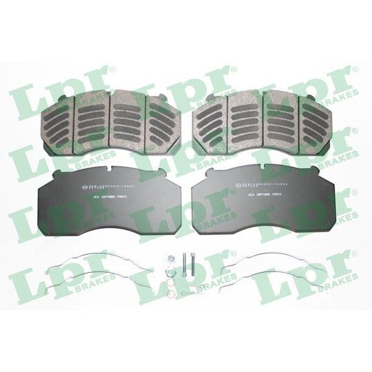 05P1182K - Brake Pad Set, disc brake 