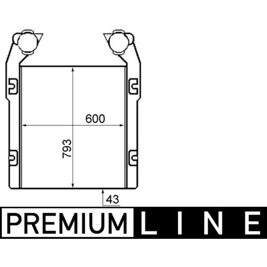 CI 398 000P - Kompressoriõhu radiaator 