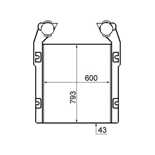 CI 398 000P - Kompressoriõhu radiaator 