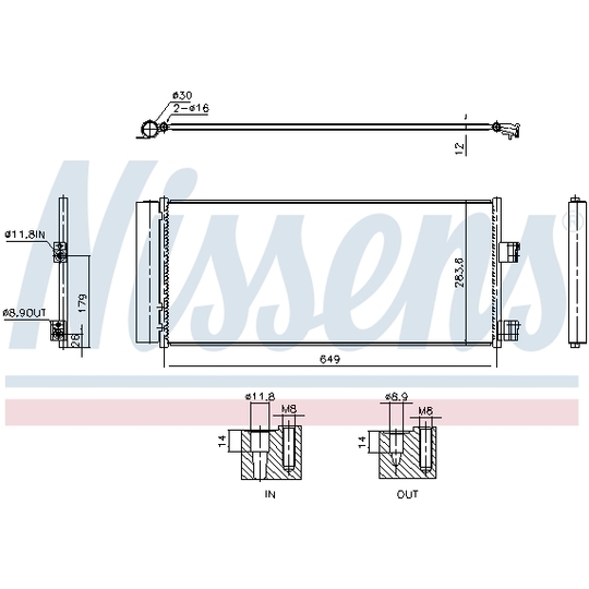 941237 - Condenser, air conditioning 