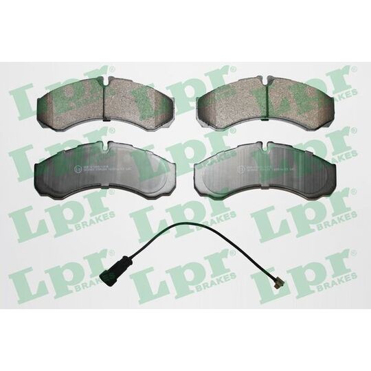 05P684C - Brake Pad Set, disc brake 