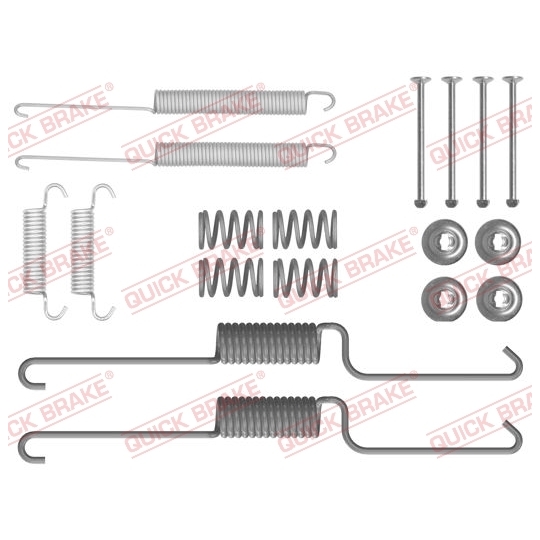 105-0026X-02 - Accessory Kit, brake shoes 