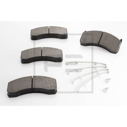 086.327-00A - Brake Pad Set, disc brake 