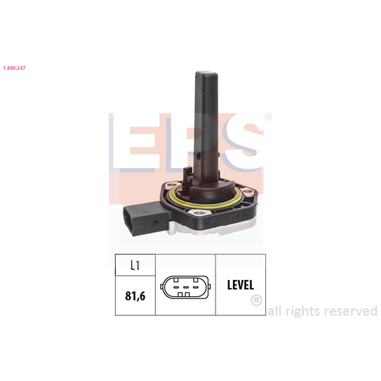 1.800.247 - Tunnistin, moottoriöljyn taso 