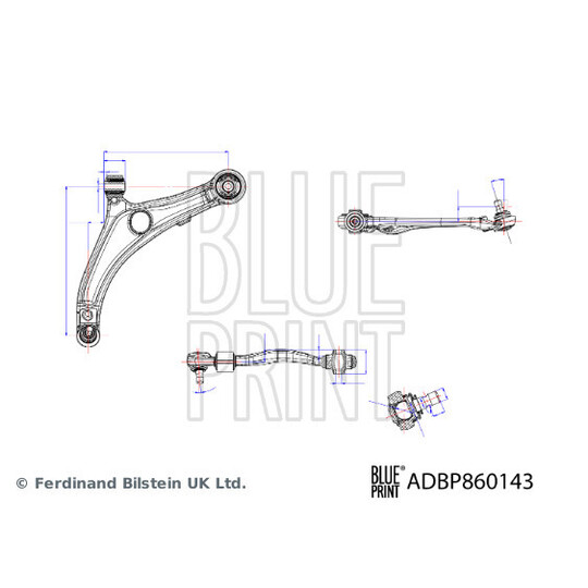 ADBP860143 - Track Control Arm 