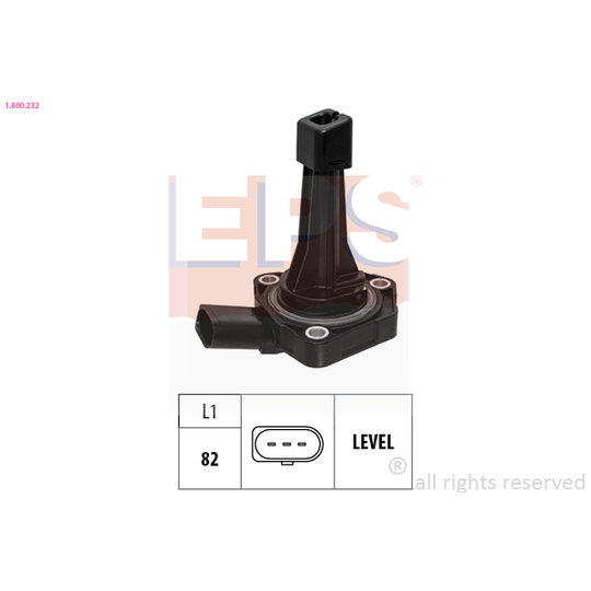 1.800.232 - Tunnistin, moottoriöljyn taso 