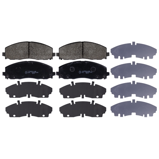 70 11 6061 - Brake Pad Set, disc brake 