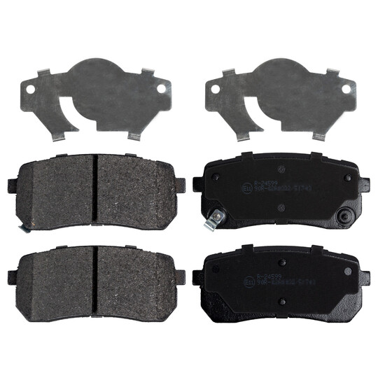 33 10 7497 - Brake Pad Set, disc brake 