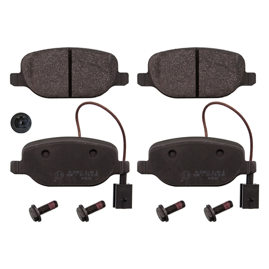 74 11 6002 - Brake Pad Set, disc brake 