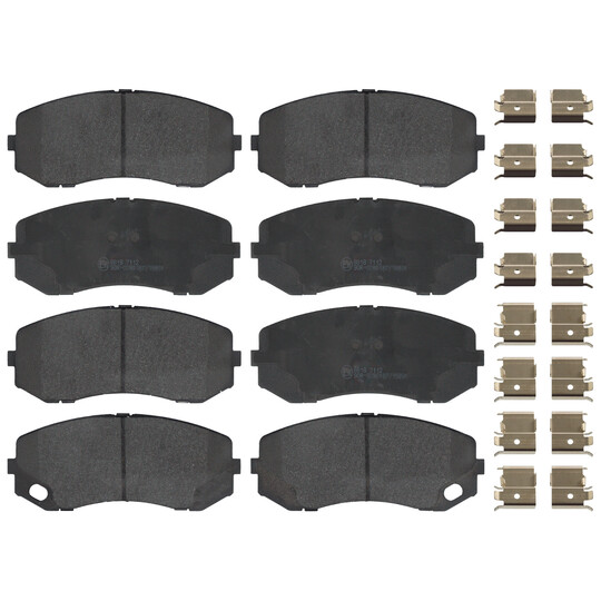 33 10 6419 - Brake Pad Set, disc brake 