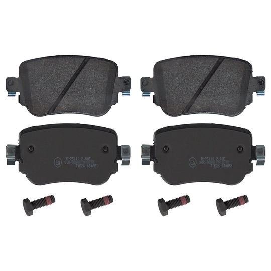 30 91 6912 - Brake Pad Set, disc brake 