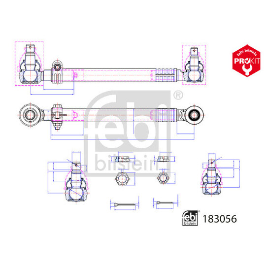 183056 - Centre Rod Assembly 