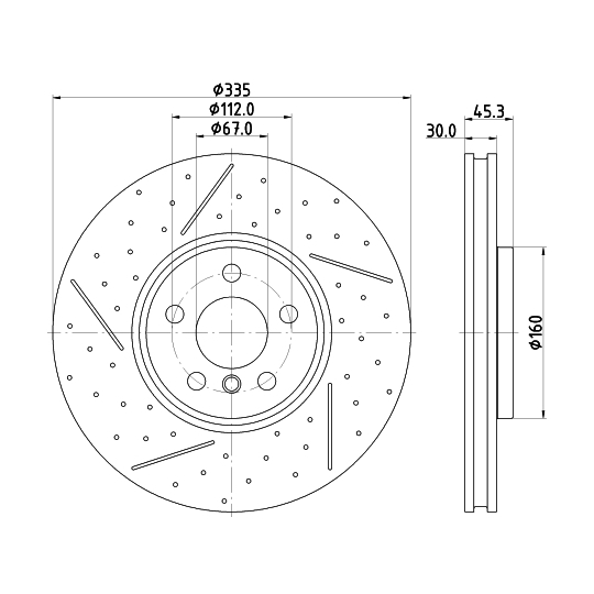 MDC2951C - Brake Disc 