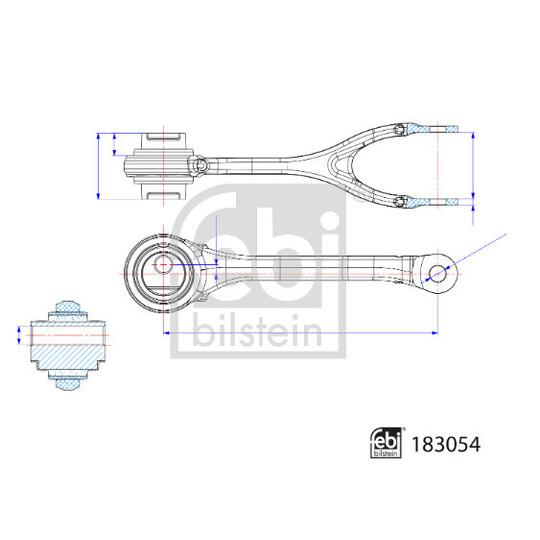 183054 - Track Control Arm 