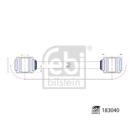 183040 - Rod/Strut, stabiliser 