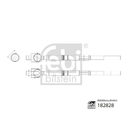 182828 - Tie Rod Axle Joint 