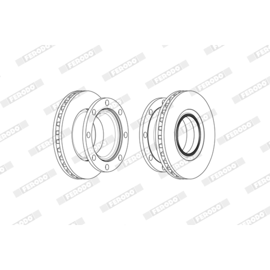 FCR347A - Brake Disc 