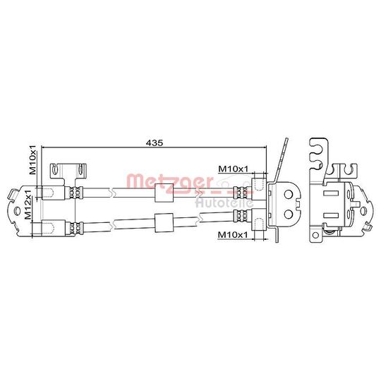 4111357 - Brake Hose 