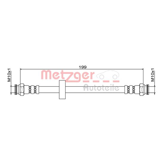 4111620 - Brake Hose 