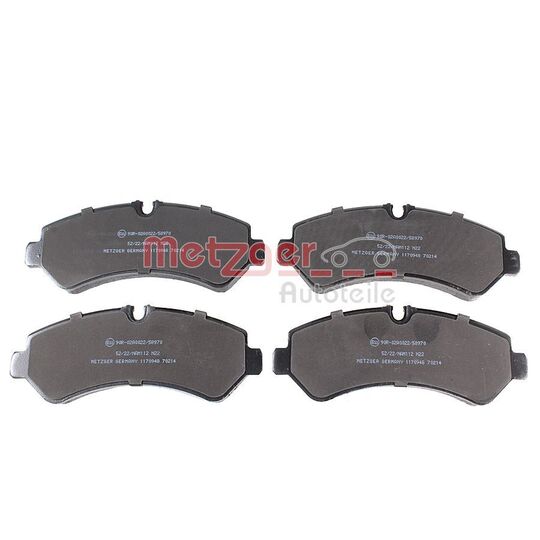 1170948 - Brake Pad Set, disc brake 