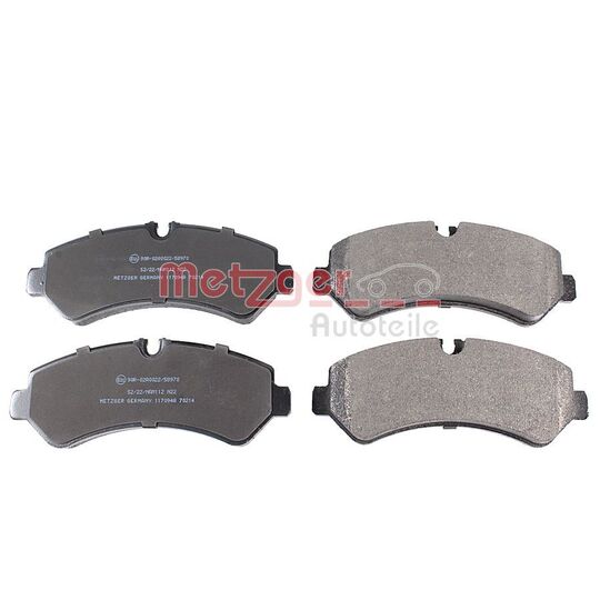 1170948 - Brake Pad Set, disc brake 