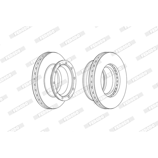 FCR346A - Brake Disc 