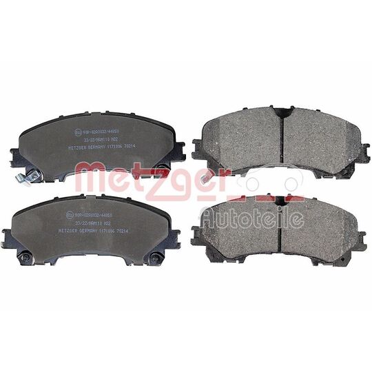 1171006 - Brake Pad Set, disc brake 