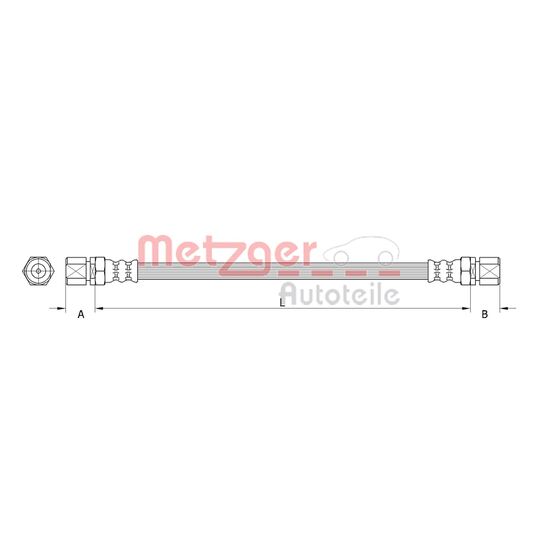 4111132 - Brake Hose 