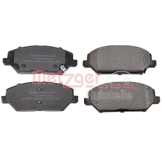 1170929 - Brake Pad Set, disc brake 