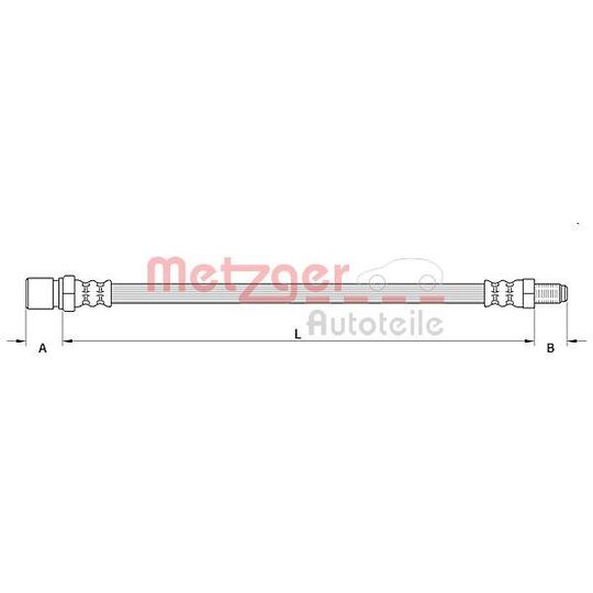 4110575 - Brake Hose 